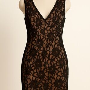City Studio Black Lace Dress – Size 15